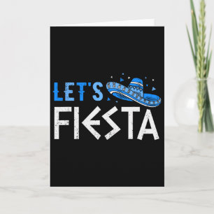 Laten we Feestelijke Grappige Griekse Pasen Cinco Kaart