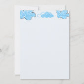 Laten we feestelijke uitnodigingen houden voor kin (Achterkant)