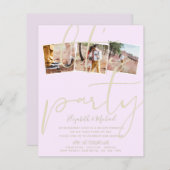 Laten we feesten Aankondiging van de trouwerij na  (Voorkant / Achterkant)