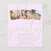 Laten we feesten Aankondiging van de trouwerij na  (Voorkant)