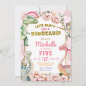 Laten we feesten als de roze verjaardag van een di kaart (Voorkant)