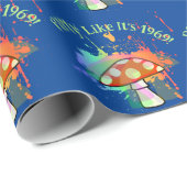 Laten we feesten alsof het 1969 is! cadeaupapier (Rol Hoek)