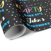 Laten we feesten alsof het je verjaardag is cadeaupapier (Rol Hoek)