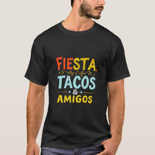 Laten we feesten Amigos Avocado En Tacos Cinco De T-shirt