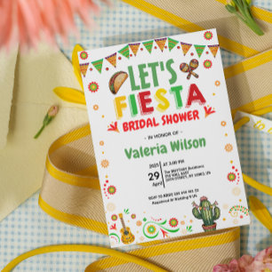Laten we feesten Bruidsmeisjesfeest Kleurrijk Mexi Kaart