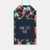 Laten we feesten! cadeaulabel (Achterkant)