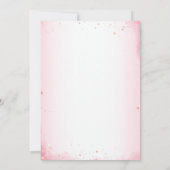 Laten we feesten dertig grappig roze 30e verjaarda kaart (Achterkant)