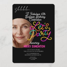 Laten we feesten! Een fabuleus 60e verjaardagsfees Kaart