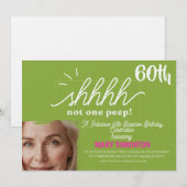 Laten we feesten! Een fabuleus 60e verjaardagsfees Kaart (Voorkant / Achterkant)