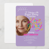 Laten we feesten! Een fabuleus 60e verjaardagsfees Kaart (Voorkant / Achterkant)