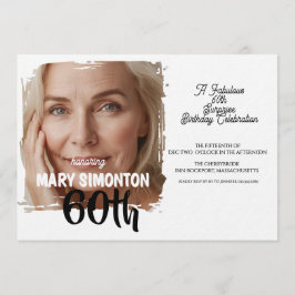 Laten we feesten! Een fabuleus 60e verjaardagsfees Kaart