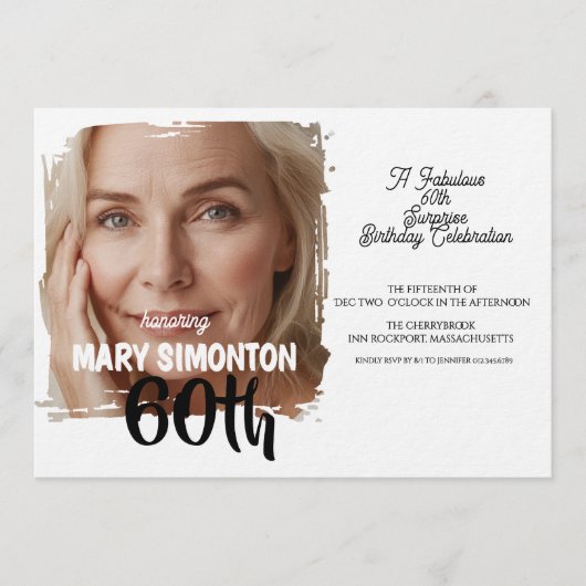 Laten we feesten! Een fabuleus 60e verjaardagsfees Kaart (Voorkant)