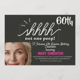 Laten we feesten! Een fabuleus 60ste verjaassurpri Kaart
