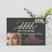 Laten we feesten! Een fabuleus 60ste verjaassurpri Kaart (Staand voorkant)