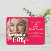 Laten we feesten! Een fabuleus 60ste verjaassurpri Kaart (Staand voorkant)