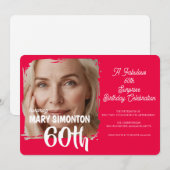 Laten we feesten! Een fabuleus 60ste verjaassurpri Kaart (Voorkant / Achterkant)