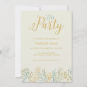 Laten we feesten kaart (Voorkant)