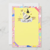 Laten we feesten kaart (Voorkant)