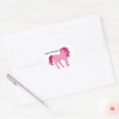 Laten we feesten Paard sticker (Envelop)