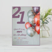 "Laten we feesten! : Persoonlijke uitnodiging voor (Staand voorkant)