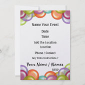 Laten we feesten! - SRF Kaart (Achterkant)