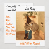 Laten we feesten tot we klaar zijn... kaart (Voorkant / Achterkant)