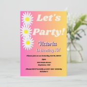 Laten we Feesten Tween Uitnodiging (Staand voorkant)