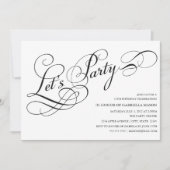 Laten we feesten | Uitnodiging (Voorkant)