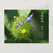 Laten we feesten! uitnodiging briefkaart (Voorkant)