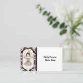 Laten we feesten visitekaartje (Staand voorkant)