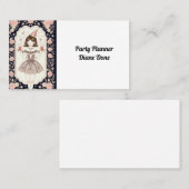 Laten we feesten visitekaartje (Voorkant / Achterkant)