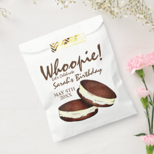 Laten we feesten! Whoopie Pies verjaardagsfeestje Bedankzakje