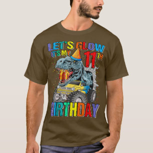 Laten we feestverlichtingsfeest het is mijn 11e ve t-shirt