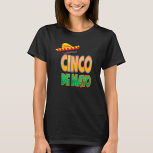 Laten we Fiesta 5 De Mayo Viva Mexico T-shirt