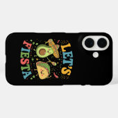 Laten we Fiesta Avocado en Tacos Cinco de Mayo Case-Mate iPhone Case (Achterkant (horizontaal))