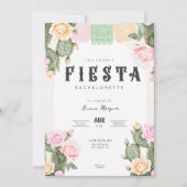 Laten we Fiesta Bachelorette Weekend Uitnodigen Kaart (Voorkant)