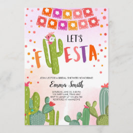 Laten we Fiesta Cactus Mexicaanse Fiesta Couples D Kaart