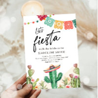 Laten we Fiesta Cactus Waterverf Vrijgezellenfeest