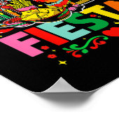 Laten we Fiesta Cinco De Mayo Camisa Mexicana Homb Poster (Hoek)