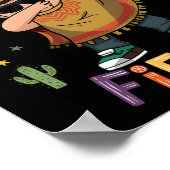 Laten we Fiesta Cinco De Mayo Dabbing Mexicaanse P Poster (Hoek)