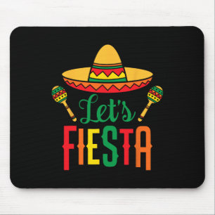 Laten we Fiesta Cinco De Mayo Mexicaanse gitaar So Muismat