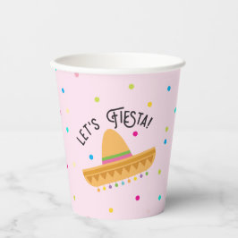 Laten we Fiesta Cinco de Mayo Paper Cups Papieren Bekers
