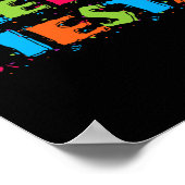 Laten we Fiesta Cinco De Mayo Party Shirt Poster (Hoek)