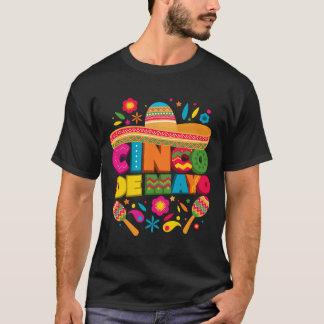 Laten we Fiesta Cinco De Mayo T-shirt