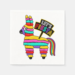 Laten we Fiesta Napkins zien Servet