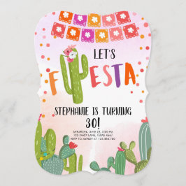 Laten we Fiesta Party Mexicaanse Cactus volwassen Kaart