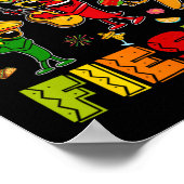 Laten we Fiesta Shirt Mexicaanse partij Let's Fies Poster (Hoek)