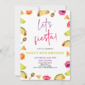Laten we Fiesta! Taco verjaardagsfeestje Kaart (Voorkant)