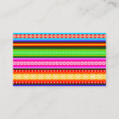 Laten we Fiesta Waterverf baby shower diaper raffl Informatiekaartje (Achterkant)