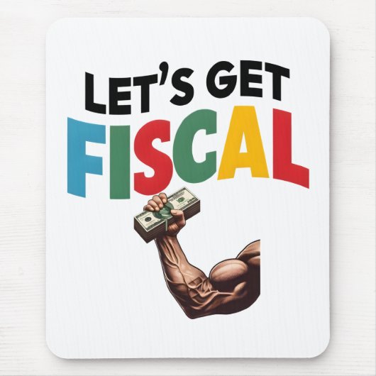 Laten we Fiscaal krijgen: Finance Fun Muismat (Voorkant)